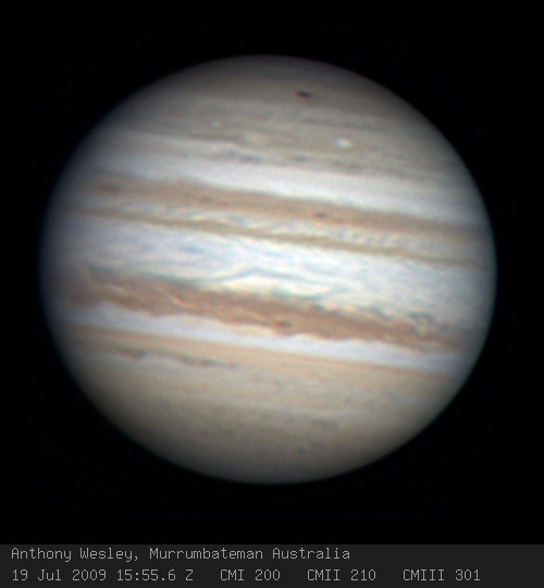 Impacto astronómico en Júpiter de 2009